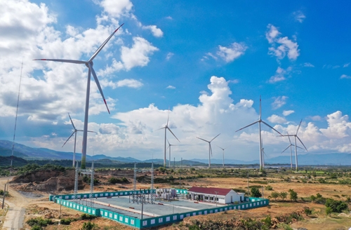 Trung Nam Group hoàn thành vận hành thương mại dự án điện gió số 5-Ninh Thuận